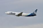 N969AK @ KLAX - B39M Alaska Airlines Boeing 737 MAX 9 N969AK ASA1219  LAX-SEA. - by Mark Kalfas