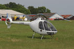 F-HVNE @ LFOU - at Helico 2022 Cholet - by B777juju