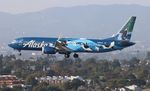 N932AK @ KLAX - ASA 737-9 orca zx SEA-LAX - by Florida Metal