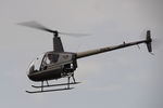 60ACW @ LFOU - ex R22 F-GLET with RR T312-04 APU from Panavia Tornado to reduce weigth for max allowed Light Weigth Rotorcarft categorie - by B777juju