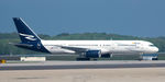 N526NA @ KPSM - Ryan Air Troop flight stops in to clear customs - by Topgunphotography