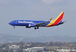N8755L @ KLAX - SWA 737-8 zx SJC-LAX - by Florida Metal