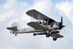 LS326 @ EGTD - LS326 (G-AJVH) Fairey Swordfish II RN Historic Flight Dunsfold - by PhilR
