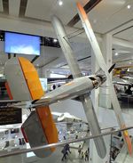 E3B-555 - CASA 1.131 (E3B) (spanish license built Bücker Bü 131 Jungmann) at Deutsches Museum, München (Munich)