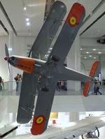 E3B-555 - CASA 1.131 (E3B) (spanish license built Bücker Bü 131 Jungmann) at Deutsches Museum, München (Munich) - by Ingo Warnecke