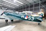 MH424 @ EGSU - MH424 (MJ271 H-53) VS Spitfire LFIXc RDutchAF BoB 75th Anniversary Duxford - by PhilR