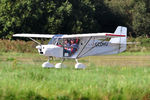 G-CDHU @ EGFH - Visiting Skyranger. - by Roger Winser
