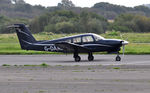 G-DAAZ @ EGFH - Visiting Piper Turbo Cherokee Arrow IV. - by Roger Winser