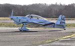 G-VFDS @ EGFH - Visiting RV-8, Raven 1 of Team Raven. - by Roger Winser