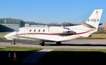 D-CXLS @ EGNX - At East Midlands Airport - by Terry Fletcher