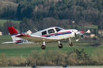 PH-VFC @ LSZG - Leaving Grenchen - by sparrow9