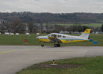 HB-PPF @ LSZG - At Genchen. Old paint scheme.