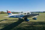 HB-PHU @ LSZP - Parked at Biel-Kappelen airfield. HB-registered since 1984-05-11. - by sparrow9