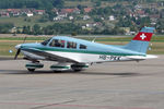HB-PKK @ LSZG - Parked at Grenchen. HB-registered since 1987-06-18. - by sparrow9