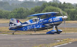 G-JPIT @ EGFH - Visiting biplane. - by Roger Winser