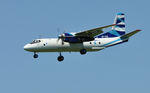 UR-CQD @ EGFH - Visiting aircraft operated by Vulkan Air. - by Roger Winser