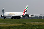 A6-EDI @ EHAM - at spl - by Ronald