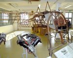 NONE - Karl Vollmoeller 1910 monoplane (fuselage/starboard wing skeleton only, minus tail/engine/wheels) at the Flugwerft Schleißheim of Deutsches Museum, Oberschleißheim - by Ingo Warnecke
