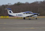 G-BOWY @ EGLK - Piper PA-28RT-201T Turbo Arrow IV at Blackbushe. Ex N404EL - by moxy