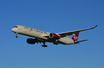 G-VTEA @ EGLL - Airbus A350-1041 landing London Heathrow.
