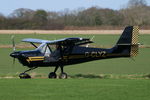 G-CLYZ @ X3CX - Just landed at Northrepps.