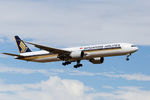 9V-SWH @ YMML - Final for runway 34. - by George Pergaminelis