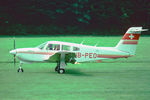 HB-PEO @ LSPL - At Langenthal-Bleienbach. Scanned from a slide. - by sparrow9