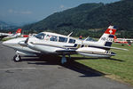 HB-LFA @ LSZA - At Lugano-Agno. scanned from a slide. - by sparrow9