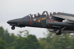 E135 @ LFSI - Dassault-Dornier Alpha Jet E, Take off rwy 29, St Dizier-Robinson Air Base 113 (LFSI) - by Yves-Q