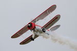 F-AZLC @ LFSI - Waco UPF7, On display, St Dizier-Robinson Air Base 113 (LFSI) - by Yves-Q
