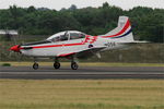 056 @ LFSI - Pilatus PC-9M, Croatian Air Force aerobatic team, Landing rwy 29, St Dizier-Robinson Air Base 113 (LFSI) - by Yves-Q