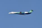 N970DC @ KORD - E145 KEY LIME AIR ERJ-145LR N970DC LYM3915 ORD-ATY - by Mark Kalfas