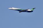 N970DC @ KORD - E145 KEY LIME AIR ERJ-145LR N970DC LYM3915 ORD-ATY - by Mark Kalfas