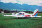 N8350Y @ LSZG - At Grenchen. Date approximate. Scanned from a AGFA color negative.