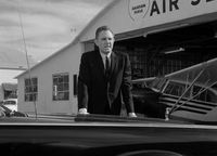 N4722E @ UNK - This Aeronca Champ was used as a background prop for an episode of Perry Mason in 1965. It was in several shots taken at an unknow airport in the Segment of The Case of the Vanishing Victim, Season 9, Episode 17. - by Still frame from TV show