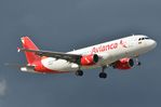 N416AV @ KMIA - Avianca A320 arriving just in ahead of the rain - by FerryPNL