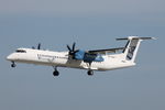 9H-SWW @ LMML - Bombardier DHC-8 9H-SWW Universal Air - by Raymond Zammit