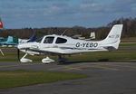 G-YEBO @ EGLK - Cirrus SR22 GTS at Blackbushe. Ex N220RJ - by moxy