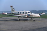 N67JG @ LSZG - A regular guest at Grenchen since many years. Scanned from a slide. - by sparrow9