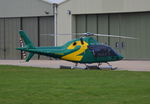G-HZRD @ EGLD - Agusta Westland AW-119 MKII Koala at Denham. Ex N674SS