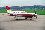 N246PR @ LSZG - At Grenchen. Scanned from a slide. - by sparrow9