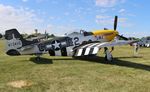 N151MC @ KOSH - P-51D Lou IV zx - by Florida Metal