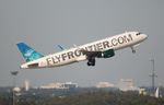 N220FR @ KMCO - FFT A320 Finn zx MCO-DEN - by Florida Metal