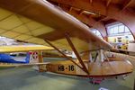 HB-16 - Lippisch (Widmer, Stirnemann) RRG V a Falke at the Deutsches Segelflugmuseum mit Modellflug (German Soaring Museum with Model Flight), Gersfeld Wasserkuppe - by Ingo Warnecke