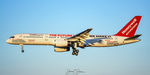 N757HW @ KPSM - Honeywell Test bed stops into PSM before heading overseas - by Topgunphotography