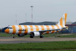 D-ATCH @ EGSH - Departing from Norwich. - by Graham Reeve