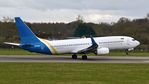 UR-PSF @ EGGW - At Luton Airport - by Terry Fletcher