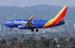 N487WN @ KLAX - SWA 737 nc zx SMF-LAX - by Florida Metal