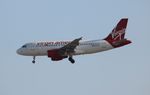 N525VA @ KLAX - VRD A319 zx SFO-LAX - by Florida Metal