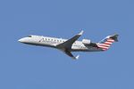 N460AW @ KORD - CRJ2 Air Wisconsin/American Eagle Canadair Regional Jet CRJ-200 N460AW AWI6136 ORD-FNT - by Mark Kalfas